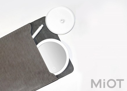 Зеркало для макияжа Xiaomi DOCO Daylight Mirror White XM001 (HZJ001)