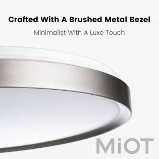 Стельовий смарт-світильник Xiaomi Yeelight RGB Smart Ceiling Light Jupiter D C500 Brushed Grey (YLXDD-0271)