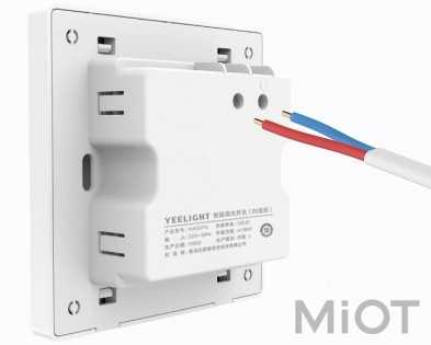 Розумний вимикач Xiaomi Yeelight Smart Bluetooth Dimmer Wall Light Switch Remote Control (YLKG07YL)