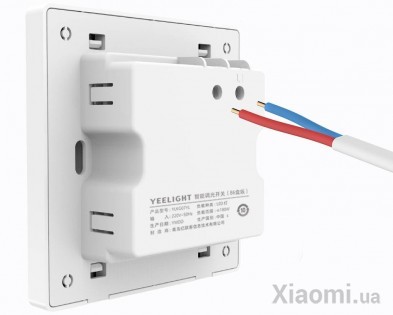 Умный выключатель Xiaomi Yeelight Smart Bluetooth Dimmer Wall Light Switch Remote Control (YLKG07YL)