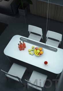 Стельовий смарт-світильник Xiaomi Yeelight Crystal Pendant Light (Meteorite) 900mm 33W 2700-6000K (YLDL01YL/YLDL011GL)