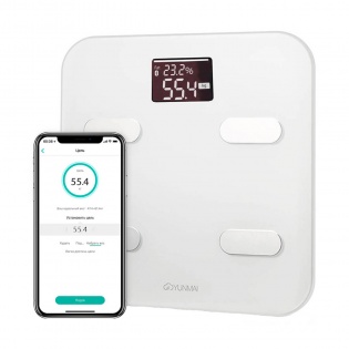 YUNMAI Color Smart Scale White (M1302-WH)