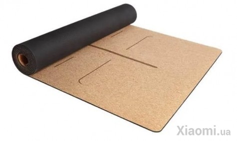 Коврик для йоги Xiaomi YUNMAI Cork Wood Yoga Mat (YMYG-C601)