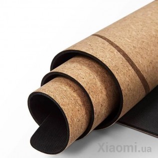 Коврик для йоги Xiaomi YUNMAI Cork Wood Yoga Mat (YMYG-C601)