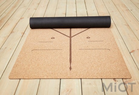 Килимок для йоги Xiaomi YUNMAI Cork Wood Yoga Mat (YMYG-C601)