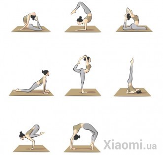 Коврик для йоги Xiaomi YUNMAI Cork Wood Yoga Mat (YMYG-C601)
