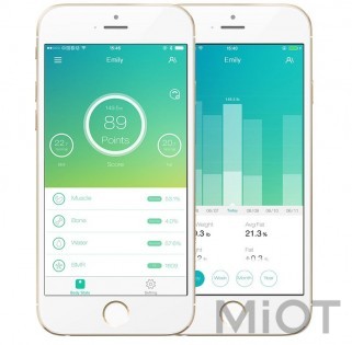 Ваги Xiaomi Yunmai Premium Smart Scales White (M1301-WH)