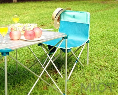 Стільчик для пікніка Zao Feng Early Wind ultra light aluminium folding chair Blue