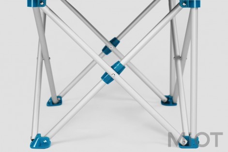 Стільчик для пікніка Zao Feng Early Wind ultra light aluminium folding chair Blue