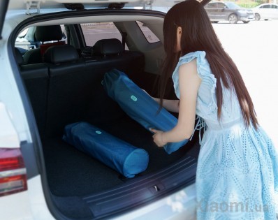 Стульчик для пикника Zao Feng Early Wind ultra light aluminium folding chair Blue