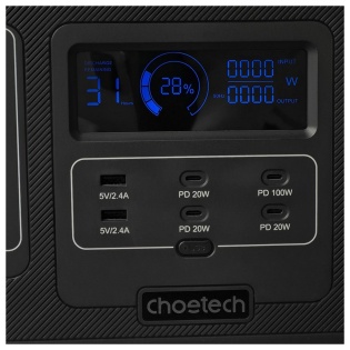 Зарядная станция Choetech 1200W (39236)