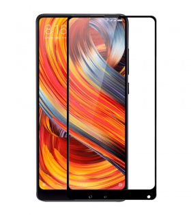 Защитное стекло Full screen PowerPlant для Xiaomi Mi Mix 2S Black