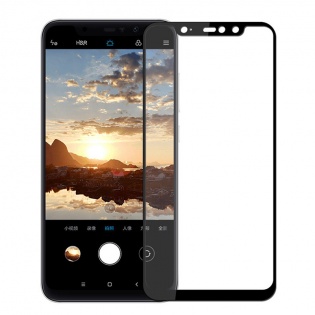Захисне скло Full screen PowerPlant для Xiaomi Redmi Note 6 Pro Black