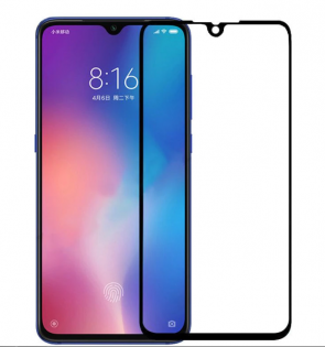 Защитное цветное 3D стекло Mocolo (full glue) для Xiaomi Mi 9 / Mi СС9 Черное (100495)