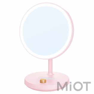 Зеркало для макияжа с LED подсветкой Xiaomi Jordan-Judy (NV535) Pink