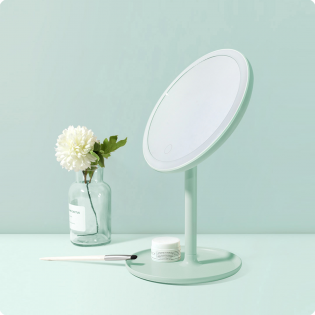 Зеркало для макияжа с LED подсветкой Xiaomi DOCO Pro (M002) Green