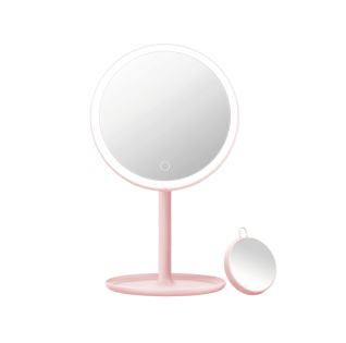 Зеркало для макияжа с LED подсветкой Xiaomi DOCO Pro (M002) Pink