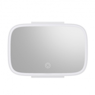Зеркало на автомобильный козырек с LED подсветкой Xiaomi Baseus (CRBZJ01-02) White
