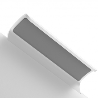 Зеркало на автомобильный козырек с LED подсветкой Xiaomi Baseus (CRBZJ01-02) White