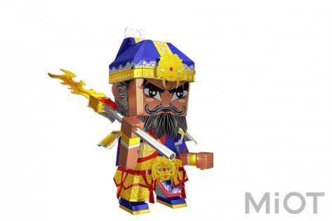 Колекційна модель PIECECOOL Quinton'ZHANG FEI Q003