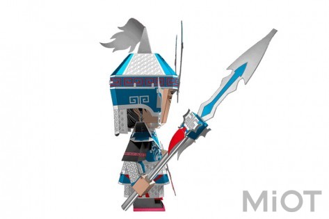 Колекційна модель PIECECOOL Yeung'ZHAO ZILONG Q005