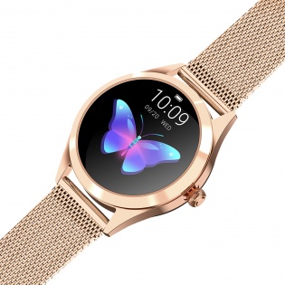 Женские умные часы Mavens fit KW10 Plus gold edition (Золотой)