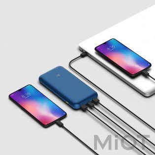 Універсальна батарея Xiaomi ZMI 10 Pro Power Bank 20000 mAh 65W Blue (QB823)