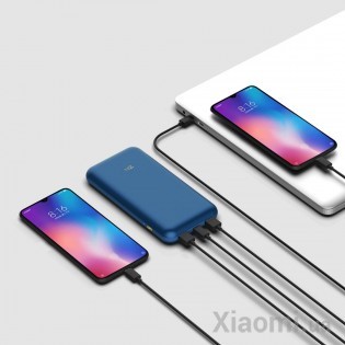 Универсальная батарея Xiaomi ZMI 10 Pro Power Bank 20000mah 65W (QB823) Blue