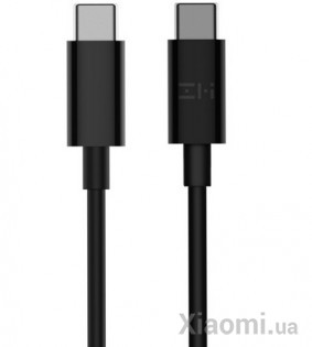 Кабель Xiaomi ZMi AL308 USB-C to USB-C Cable 3A Black 2m