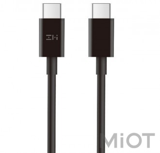 Кабель Xiaomi ZMi AL306E USB-C to USB-C Cable 5A Black 0.5m