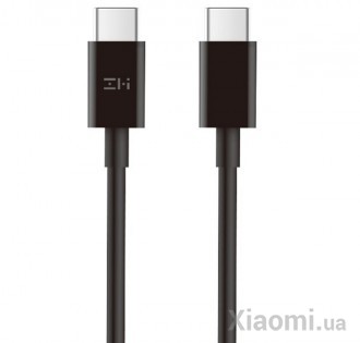 Кабель Xiaomi ZMi AL306E USB-C to USB-C Cable 5A Black 0.5m