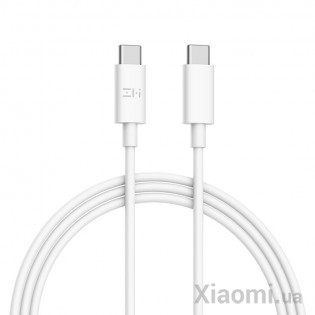 Кабель Xiaomi ZMi AL307E USB-C to USB-C Cable 5A White 1m