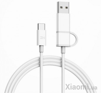 Кабель Xiaomi ZMi AL311 USB-C/USB-A 100cm White