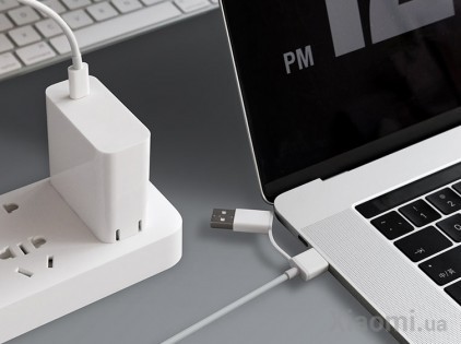 Кабель Xiaomi ZMi AL311 USB-C/USB-A 100cm White