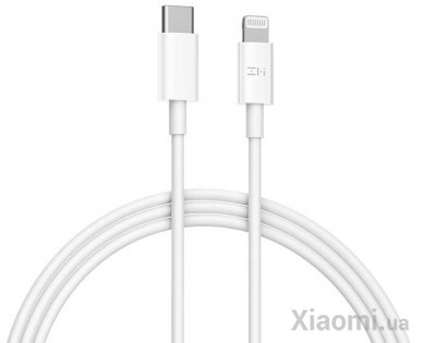 Кабель Xiaomi ZMi AL870 USB-C to Lightning Cable 1m White