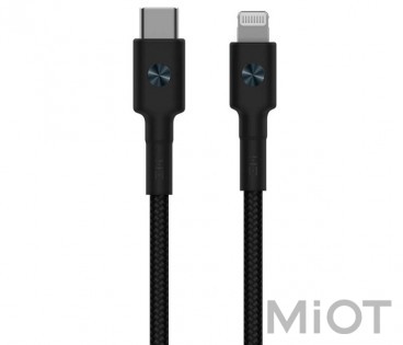 Кабель Xiaomi ZMi AL872 USB-C - Lighting Black 0.3m