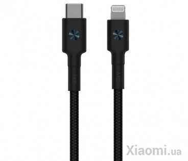 Кабель Xiaomi ZMi AL872 USB-C - Lighting Black 0.3m