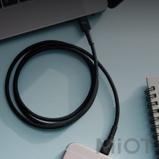 Кабель Xiaomi ZMi AL872 USB-C - Lighting Black 0.3m