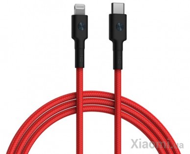 Кабель Xiaomi ZMi AL873 USB-C - Lighting Red (Kevlar) Red