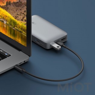 Універсальна батарея Xiaomi ZMi Multifunctional Power Bank 50W Dark Grey (QB816)