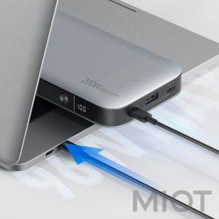 Зовнішній акумулятор (Power Bank) ZMI No. 20 Model 25000 mAh 210W Backup Battery (QB826G)