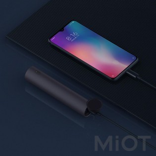 Ліхтарик Xiaomi Zmi Portable Flashlight + Power Bank 5000 мАг Black (LPB02)