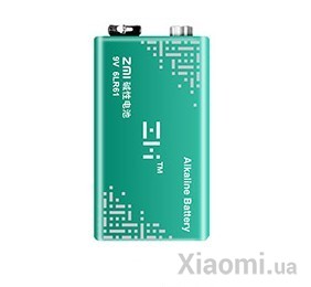 Батарейка Xiaomi ZMi 9V Крона (6LR61)