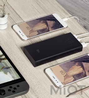 Універсальна батарея Xiaomi ZMi Powerbank 20000mAh Aura Type-C Black QB822