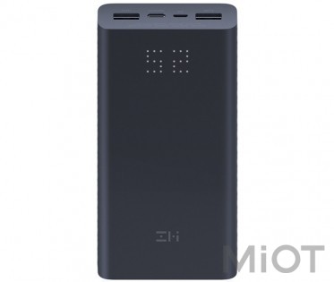 Універсальна батарея Xiaomi ZMi Powerbank 20000mAh Aura Type-C Black QB822