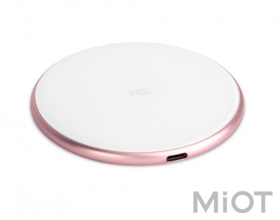 Бездротовий зарядний пристрій Xiaomi ZMi Wireless Charger White / Pink (WTX10W)