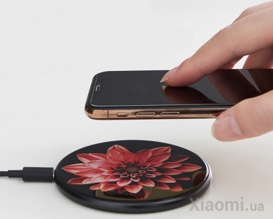 Беспроводное зарядное устройство Xiaomi ZMI WTX10 Wireless Charger Custom style Black