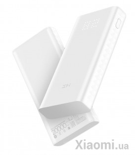 Универсальная батарея Xiaomi ZMi Powerbank Aura 20 000 mAh Type-C White (QB821)