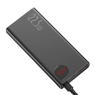 Зовнiшнiй акумулятор Baseus Bippow Digital Display 20000 mAh 22.5W Black (PPADM205)