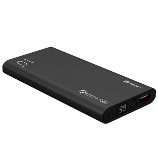 Зовнiшнiй акумулятор Powerbank Tracer 10000mAh PD20W+QC3.0 (Чорний)